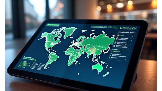 Interface de démonstration de la solution IA de Voile Étoile pour la planification de voyages, affichant des options de personnalisation d'itinéraire et des suggestions automatiques.