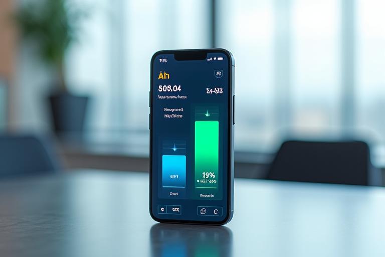 Interface utilisateur d'une application de planification de voyage optimisée par IA, présentant des options de voyage avec des icônes d'impact écologique et des comparaisons de coûts.