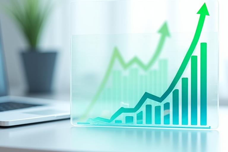 Graphiques financiers et écologiques superposés, montrant une corrélation positive entre l'investissement dans des pratiques durables et la croissance du retour sur investissement.